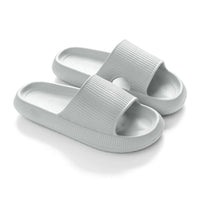 Thick Sole Cloud Slippers Women Men,Large Size,Pillow House Slippers Shower Sandals,Indoor Bathroom Slides,Lightweight,Non-Slip
