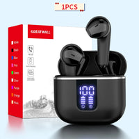 GREATWALL  New High-end Temperament Wireless Bluetooth 5.3 Headphones, Smart Digital Display, Wireless 5.3 HIFI High-fidelity