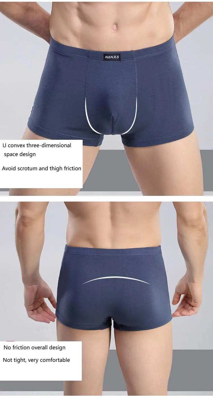 Men's Bamboo Fiber Boxer Shorts – Breathable Everyday Comfort | Hector & Maison