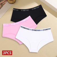Set de 3 Panties de Algodón Suave para Mujer