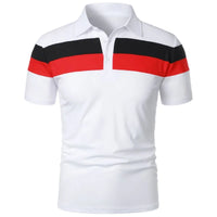 Men's Luxury Polo Shirt | Breathable Short Sleeve Business Casual Tee S–6XL