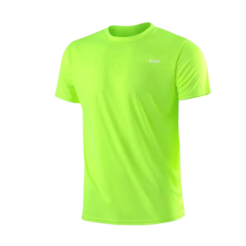 Men's Quick Dry Gym T-Shirt – Moisture Wicking Polyester