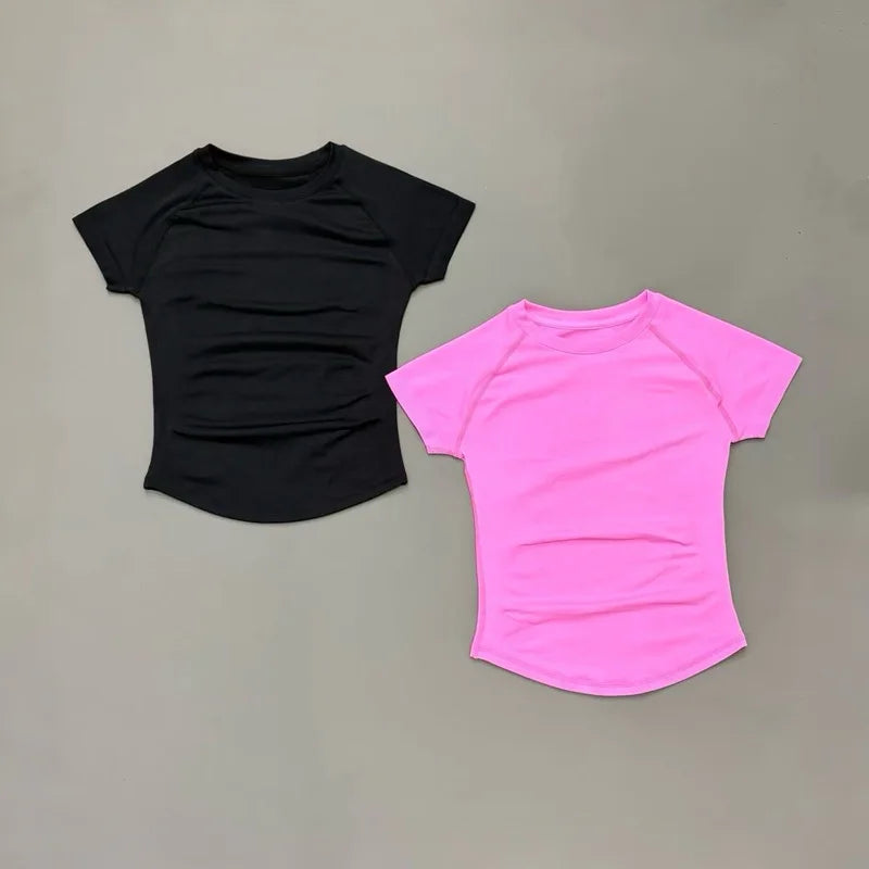 Women's Athletic T-Shirt | Breathable Stretch Fabric | Gym, Yoga & Running | XS–L