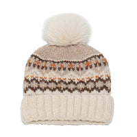 Gorro Slouchy Tejido a Crochet con Pompón - Beanie Artesanal de Invierno para Mujer