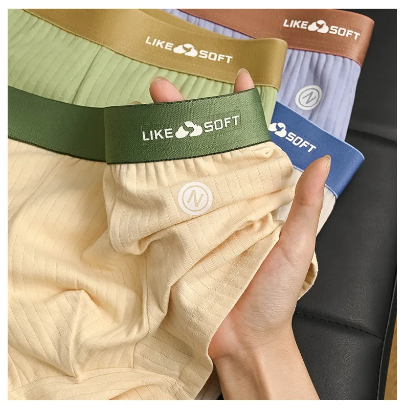 Men's Striped Boxer Shorts 5-Pack | Comfortable Knit Underwear