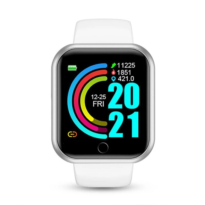 Fitness Smart Bracelet Watch – Heart Rate, Sleep Monitor & Music Player for Men & Women