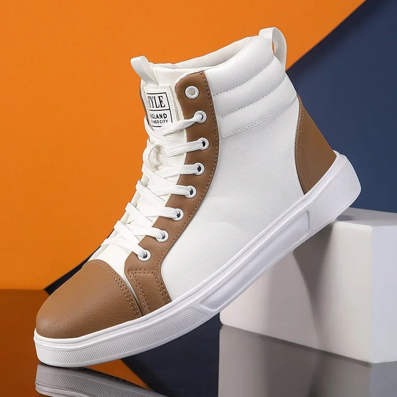 Sneakers Unisex Bota Alta - Zapatillas Skate Urbanas Multicolor