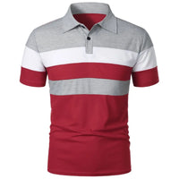Men's Luxury Polo Shirt | Breathable Short Sleeve Business Casual Tee S–6XL