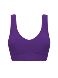 Seamless Push-Up Bra – Wire-Free, Backless, Plus Size