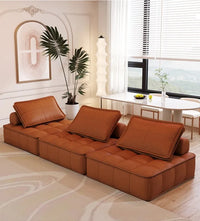 Modular Tofu Block Sofa - Square Minimalist Seating for Living Room