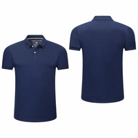 Men's Short Sleeve Polo Shirt — Breathable, Solid Color, Smart Casual Fit