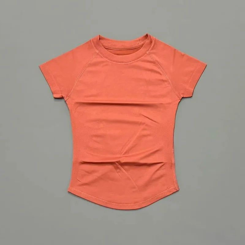 Women's Athletic T-Shirt | Breathable Stretch Fabric | Gym, Yoga & Running | XS–L