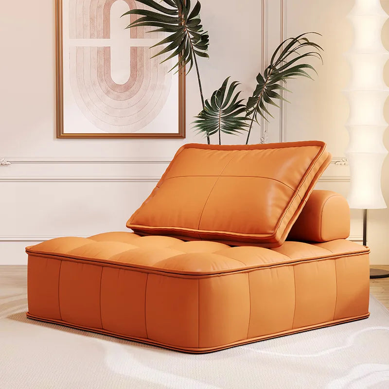 Modular Tofu Block Sofa - Square Minimalist Seating for Living Room