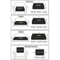 Tropical Leaf Stretch Sofa Covers – Waterproof Outdoor Furniture Protectors