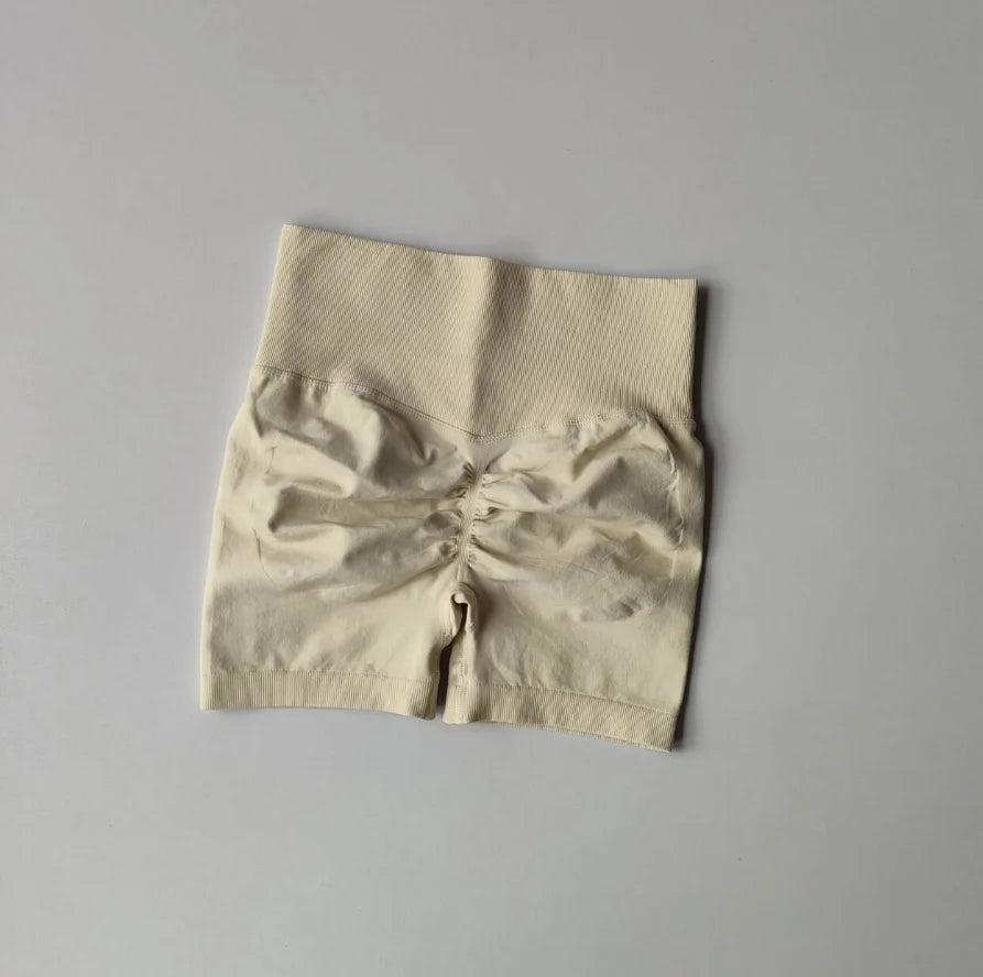 Shorts Deportivos Mujer Levanta Glúteos Peach Hip - Cintura Alta Reductora Running Yoga