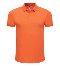 Men's Short Sleeve Polo Shirt — Breathable, Solid Color, Smart Casual Fit