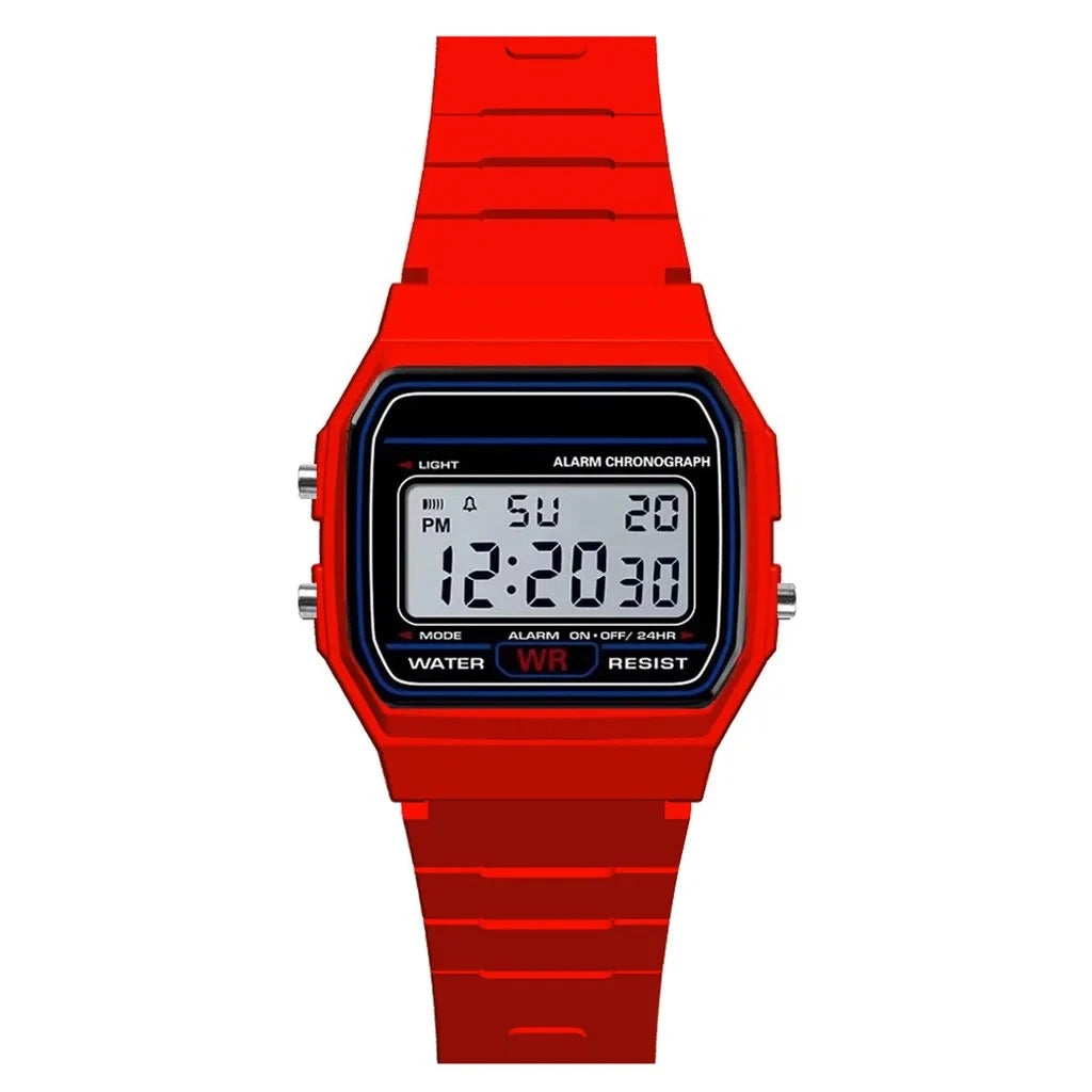 LED Digital Sport Watch – Waterproof Military Style with Alarm & Backlight