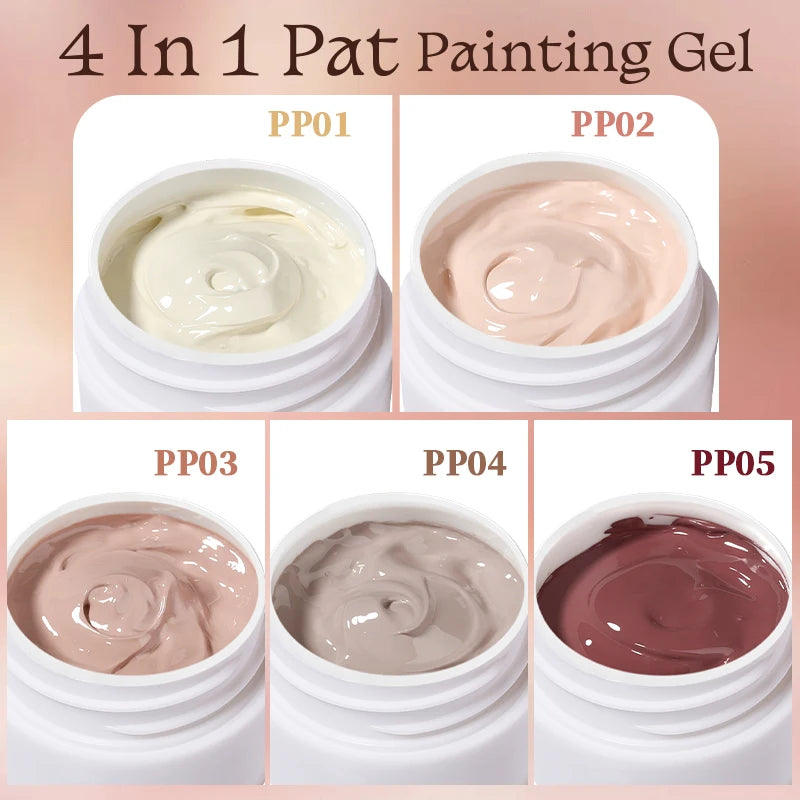 UR Sugar Nude Pink 4-in-1 Pat Gel – Gradient, Stamping, Painting & Liner | UV/LED | 8ml