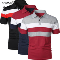 Men's Luxury Polo Shirt | Breathable Short Sleeve Business Casual Tee S–6XL