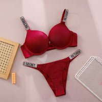 Lace Push-Up Bralette & Panty Set – Seamless, Breathable Lingerie Set | Everyday Comfort