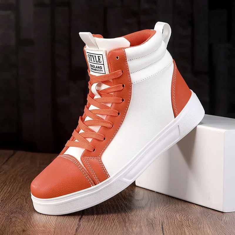 Sneakers Unisex Bota Alta - Zapatillas Skate Urbanas Multicolor