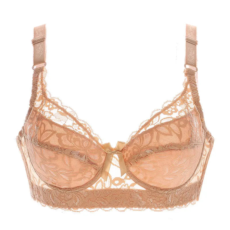 Sostén Push Up Tallas Grandes con Encaje - Bra Copa D 42D-46D (80CD-105CD)