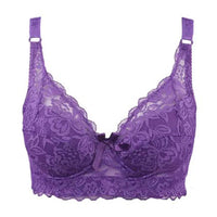 Sostén Push Up Tallas Grandes con Encaje - Bra Copa D 42D-46D (80CD-105CD)