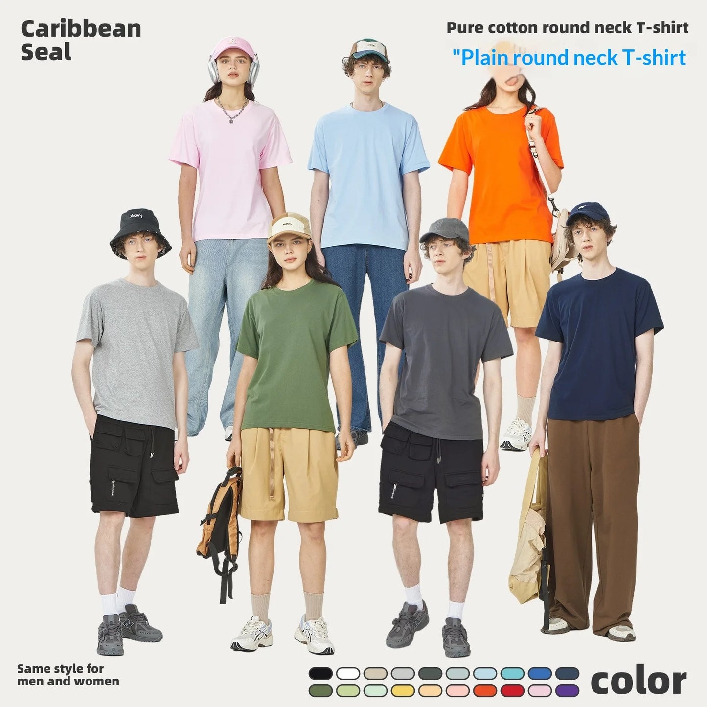 Men's Oversized 100% Cotton T-Shirt, 180g Heavyweight
