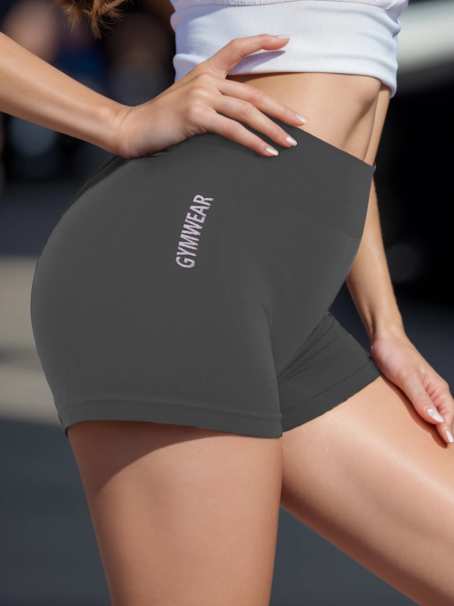 High-Waist Cycling & Yoga Shorts for Women