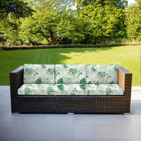 Tropical Print Waterproof Sofa Cushion Covers – Non-Slip Furniture Protectors