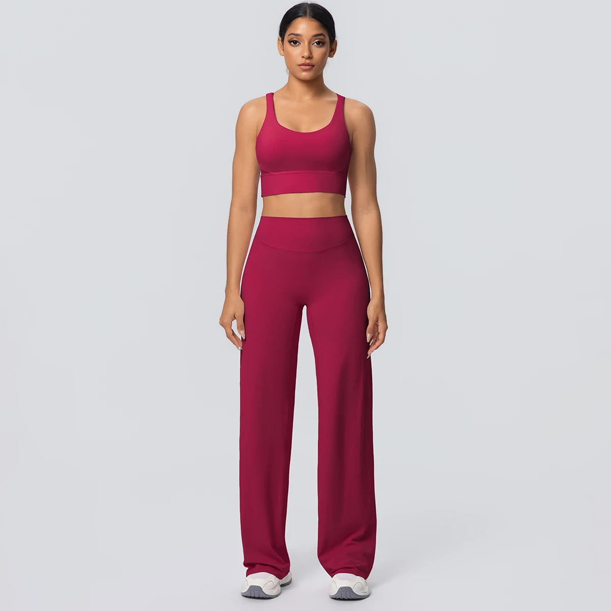 Conjunto Yoga Mujer Premium - Tecnología Naked Feel Ultra Cómodo | Gym & Running