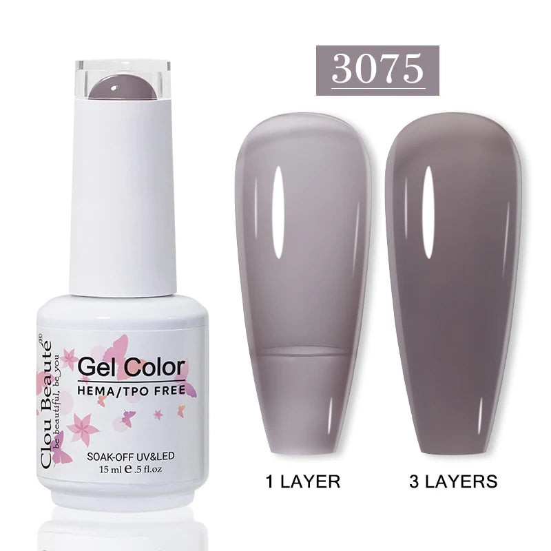 No-Wipe Top Coat & Sticky Base Coat UV Gel Polish — Long-Lasting, MSDS Certified, 15ml
