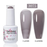 No-Wipe Top Coat & Sticky Base Coat UV Gel Polish — Long-Lasting, MSDS Certified, 15ml