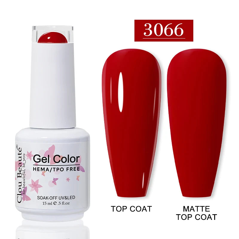 No-Wipe Top Coat & Sticky Base Coat UV Gel Polish — Long-Lasting, MSDS Certified, 15ml