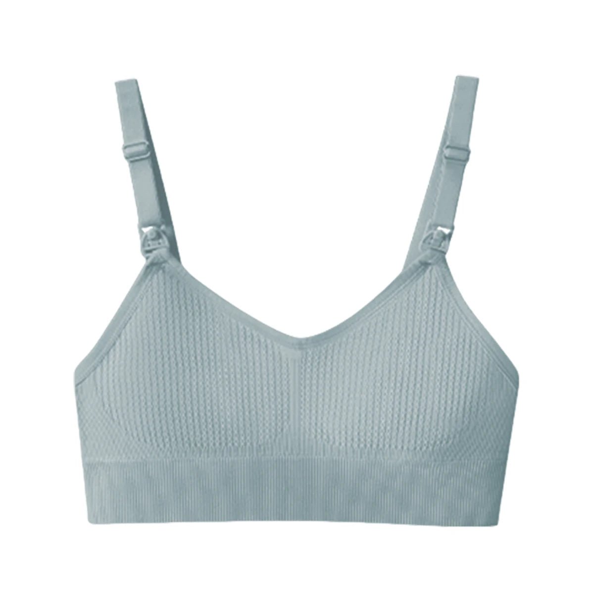 Wire-Free Nursing Bra | Supportive Gathering Breastfeeding Bra for Women