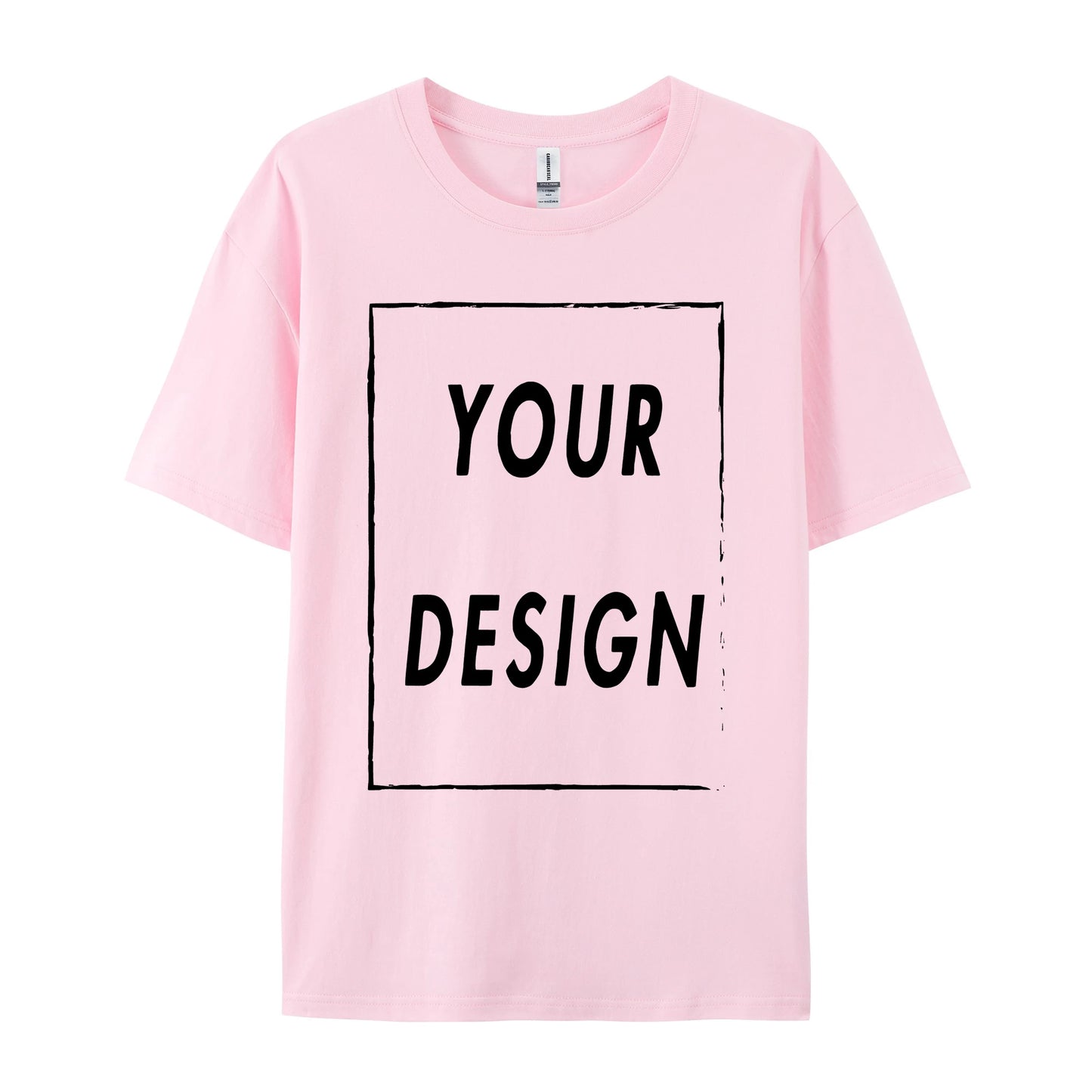 Custom 100% Cotton Unisex T-Shirt with Printed Design