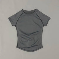 Women's Quick-Dry Sport T-Shirt – Short Sleeve Breathable Top for Yoga, Gym & Running | Slim Fit Activewear