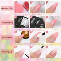 UR Sugar Nude Pink 4-in-1 Pat Gel – Gradient, Stamping, Painting & Liner | UV/LED | 8ml