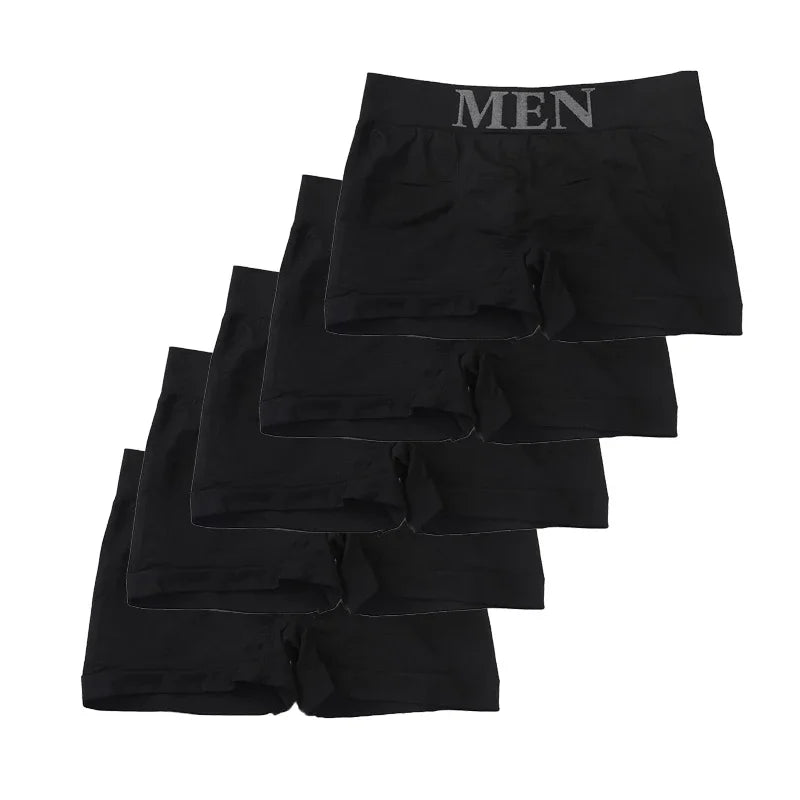 Men's Boxer Briefs 5-Pack — High-Stretch Breathable Underwear