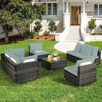 Tropical Print Outdoor Sofa Cushion Cover Set | Stretch Seat Protectors