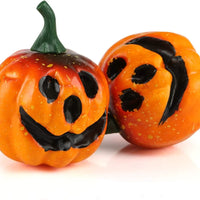 10pcs Halloween Artificial Pumpkin Decoration Foam Mini Pumpkin Home Autumn Harvest Party Thanksgiving Ornaments Props halloween