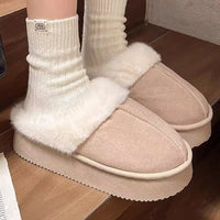 Winter Fashion shoes women slippers Autumn and Winter Indoor EVA Thick Sole Anti-Slip Warm Unisex Slippers Use Indoor Outdoor