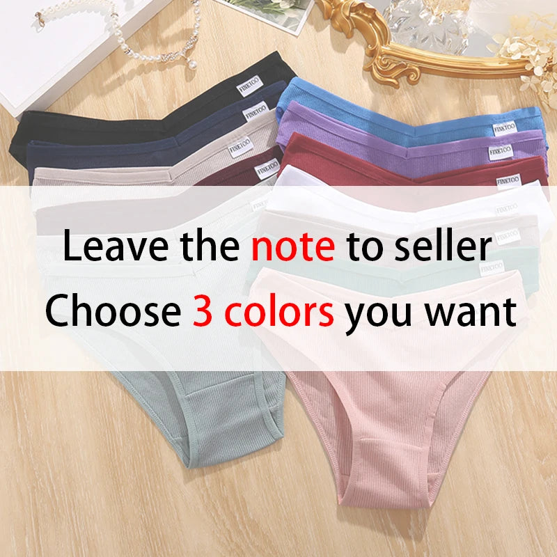 Set de 3 Panties de Algodón - Ropa Interior Tallas Plus M-4XL