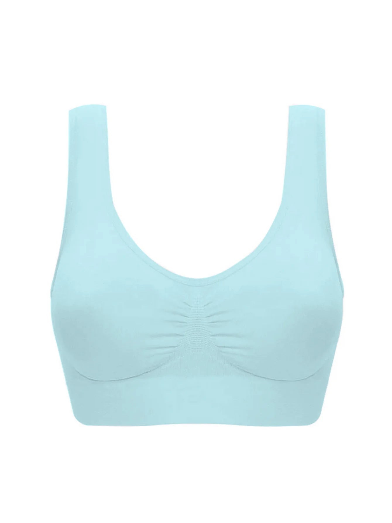 Seamless Push-Up Bra – Wire-Free, Backless, Plus Size