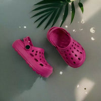 Girls Lightweight EVA Beach Sandals - Breathable Summer Clogs