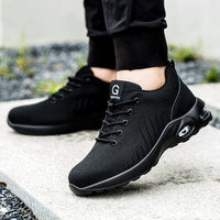 Men's Steel Toe Safety Boots - Indestructible Work Sneakers Anti-Smash