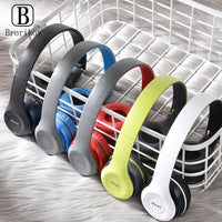 P47 Wireless Bluetooth Headphones – Foldable Over-Ear | HiFi Stereo Bass | Kids & Adults