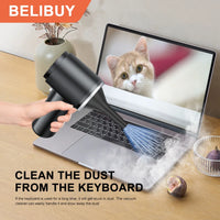 Wireless Handheld Vacuum Cleaner - High Power Portable Car & Home Cleaner with HEPA Filter
