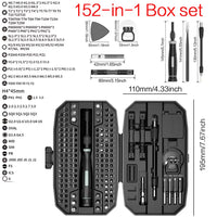 152-in-1 Precision Screwdriver Set | Professional Electronics Repair Kit