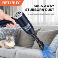 Wireless Handheld Vacuum Cleaner - High Power Portable Car & Home Cleaner with HEPA Filter